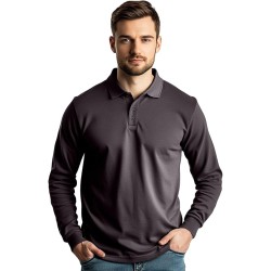 Classic Long sleeve Plain Polo Shirts - Stars & Stripes